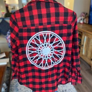 SoulCycle Vintage Flannel *rare